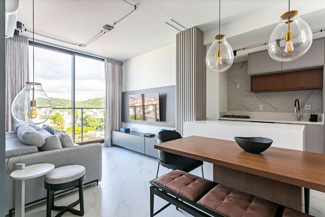 Wi-Fi 300Mb | Rooftop Com Piscina Em Jurere #Ja15 Florianopolis Ngoại thất bức ảnh
